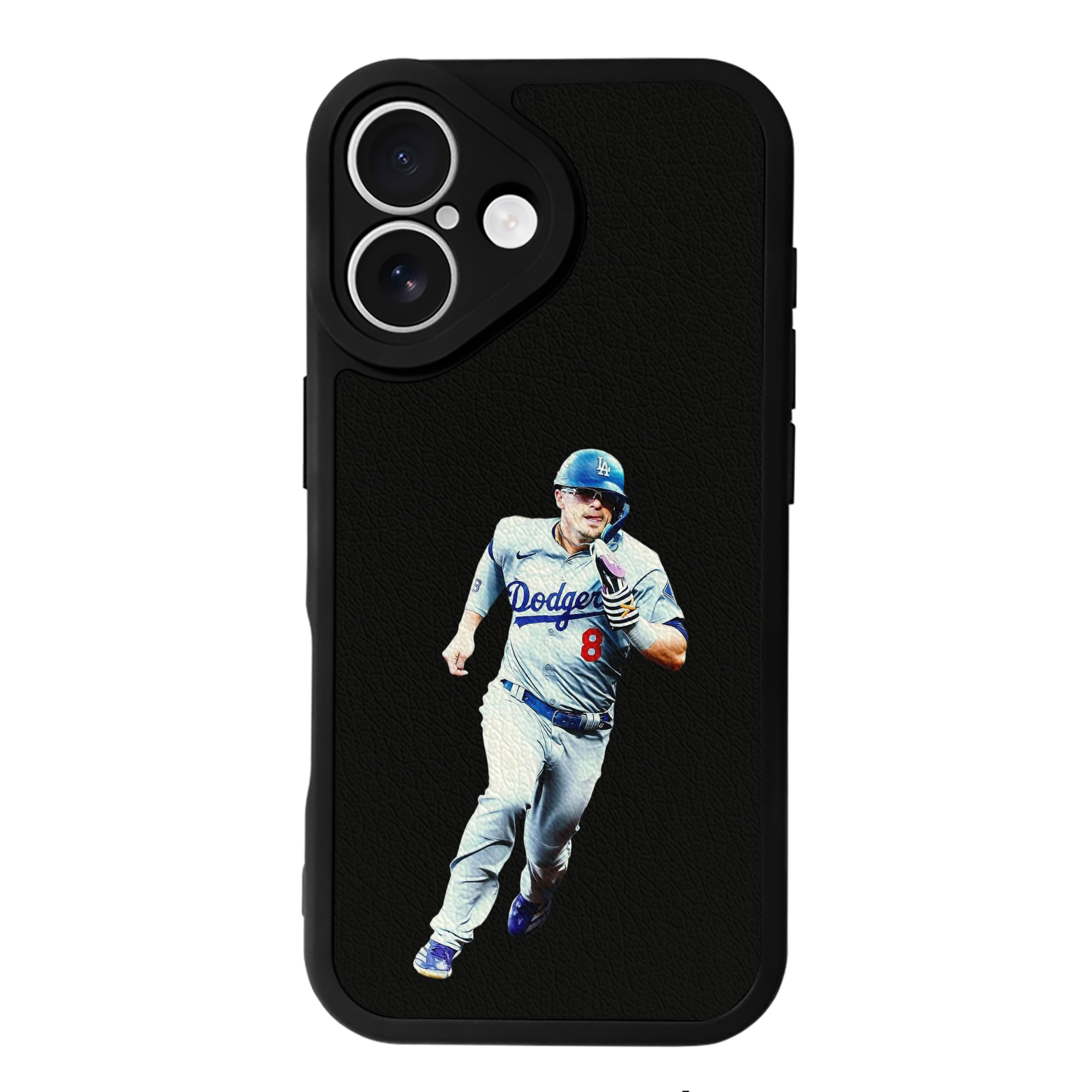  IPhone 16 Silicone Leather Case – UV Print, Lambskin Texture – Perfect Fit, Wireless Charging Compatible, Scratch Resistant, Precise Cutouts – Stylish Protection For IPhone 16